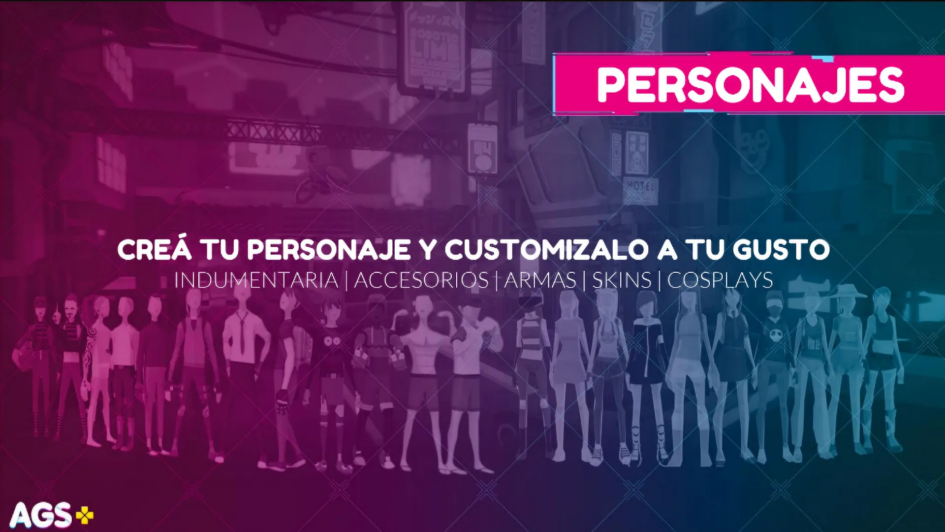 AGS+ · La cybercommunity para gamers